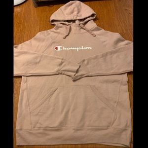 Champion Hoodie  - light pink/cream colored